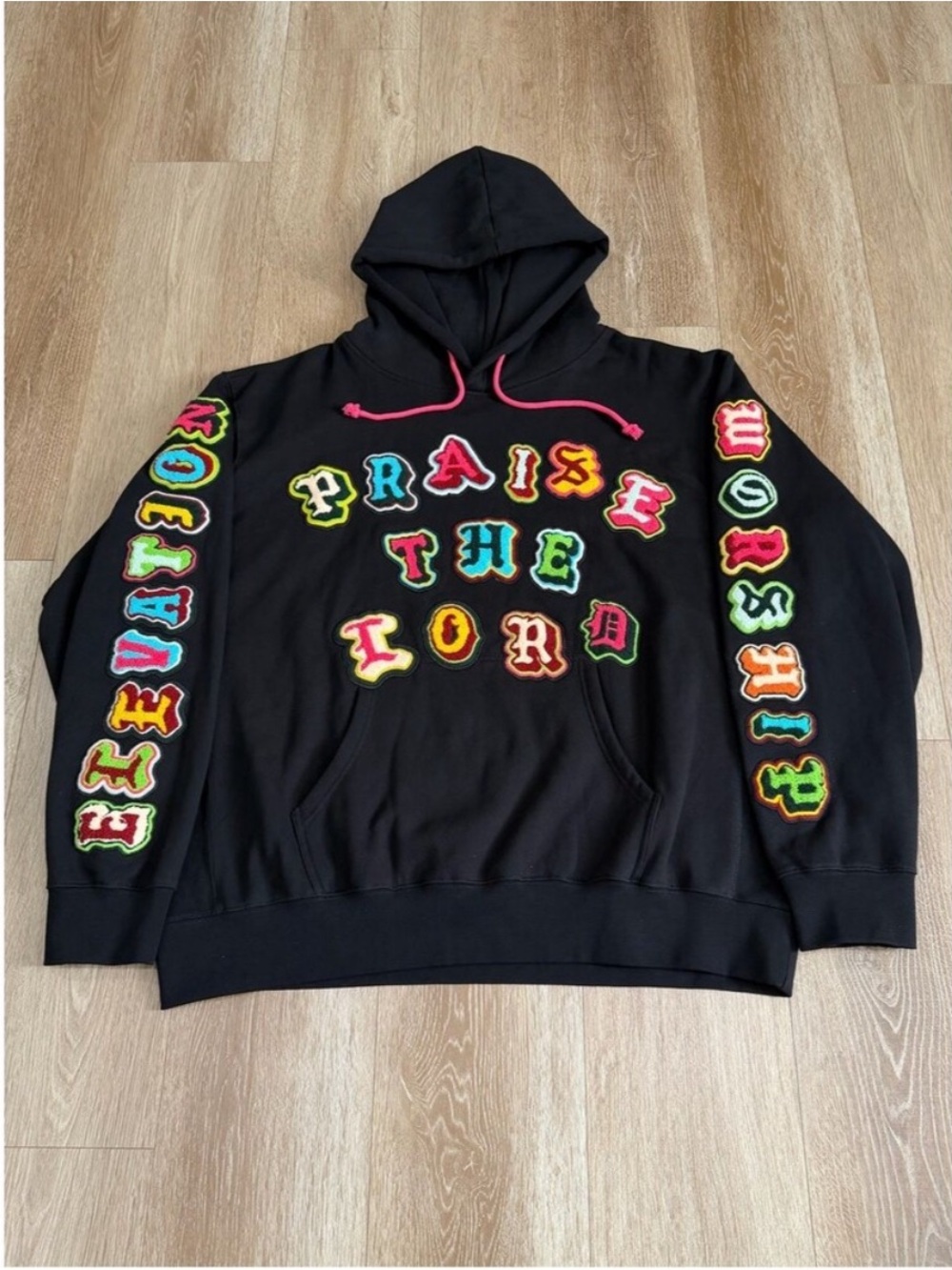 Elevation Worship Praise The Lord Patch Hoodie Size XXL